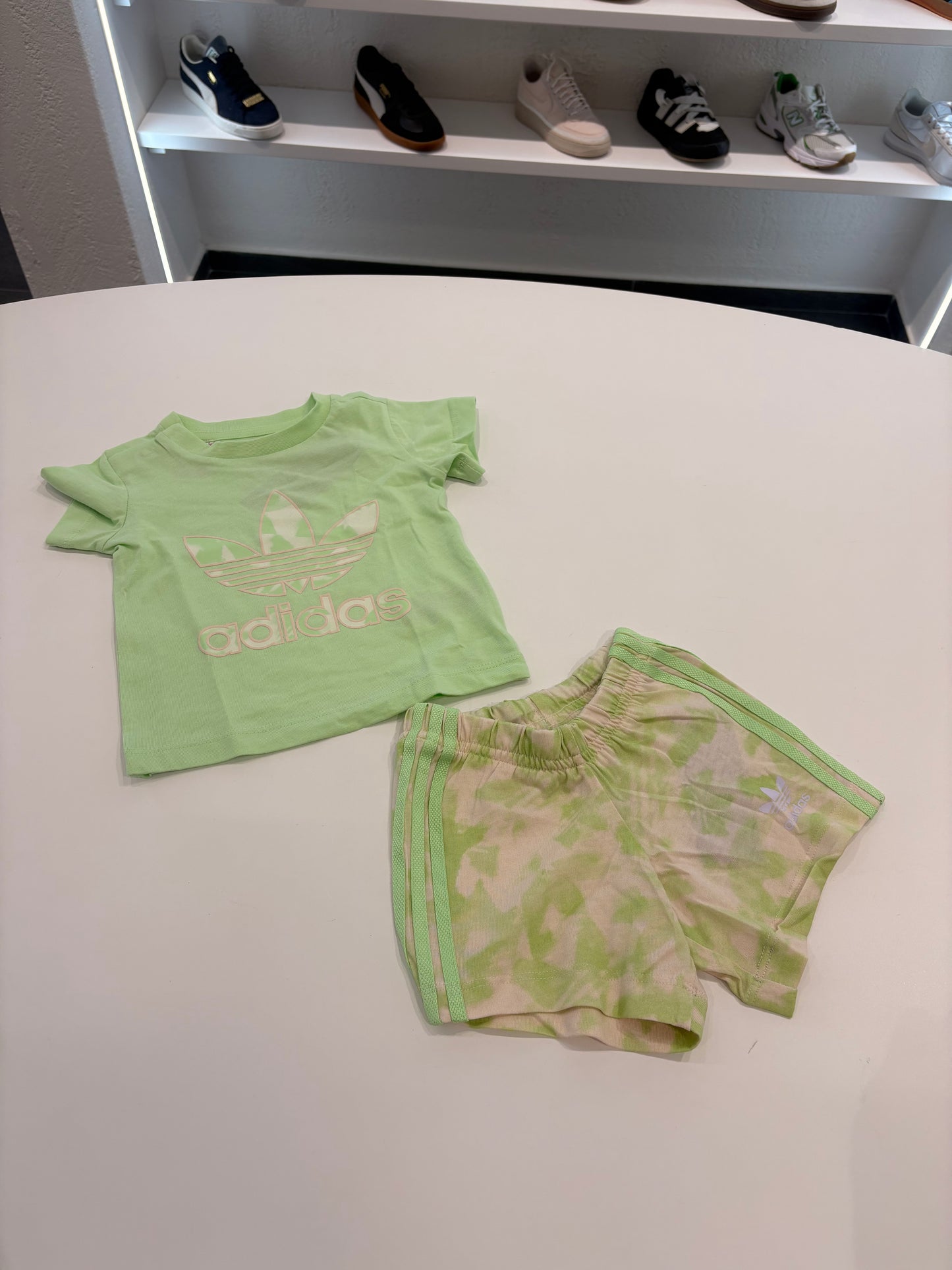Coordinato baby Adidas verde