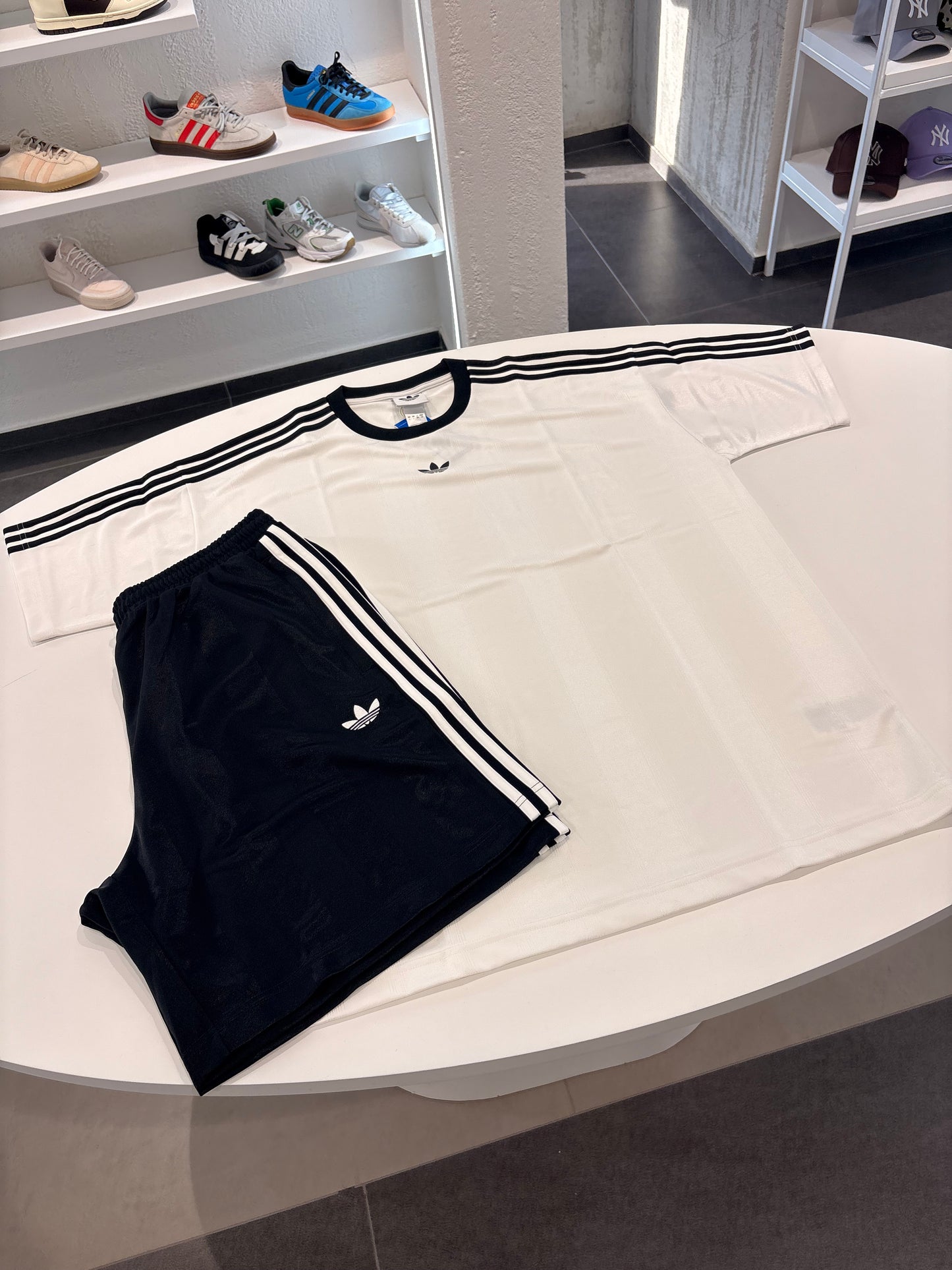 Coordinato Jersey Adidas Originals black/white