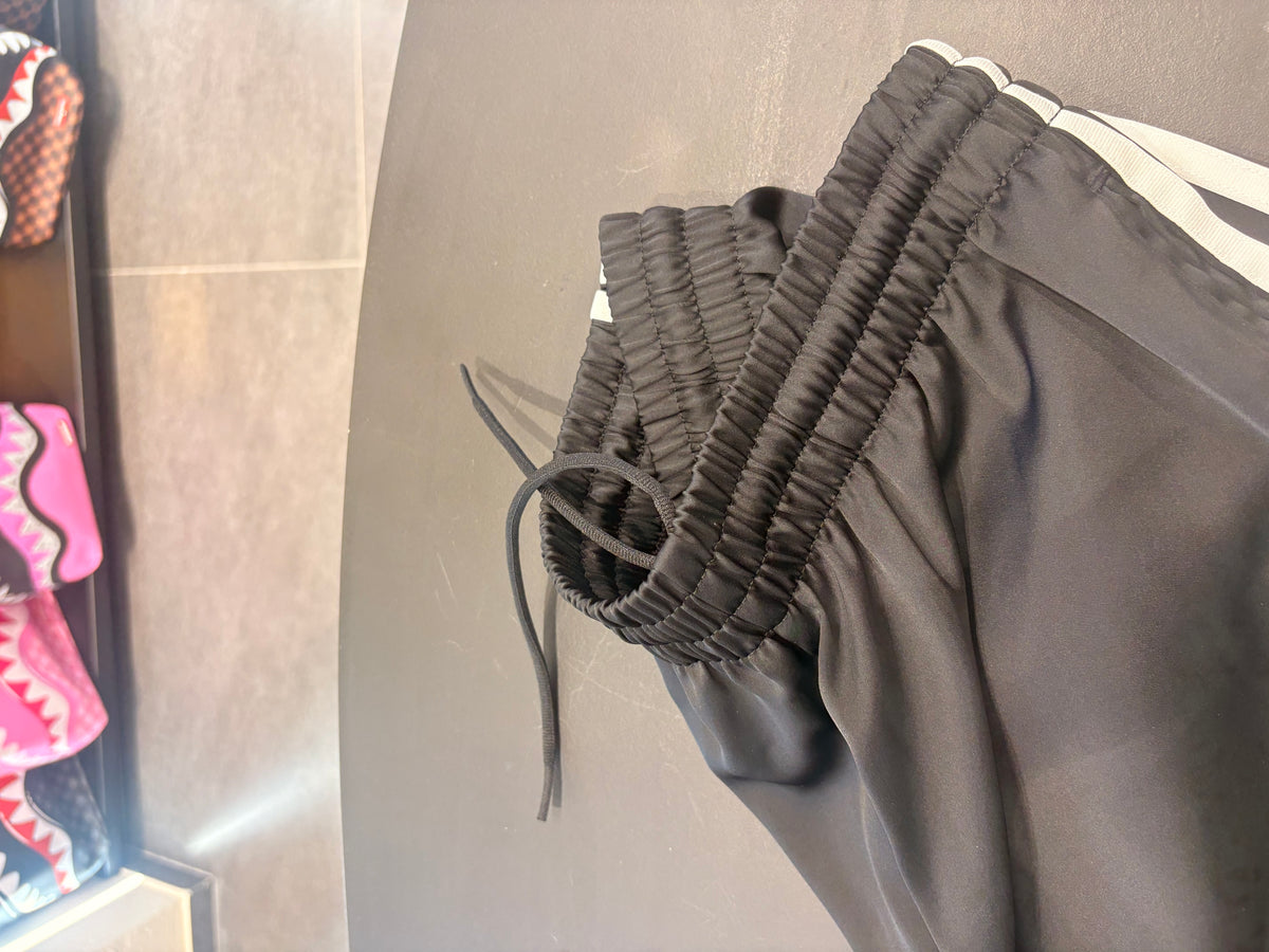 Pantalone Adidas satin black