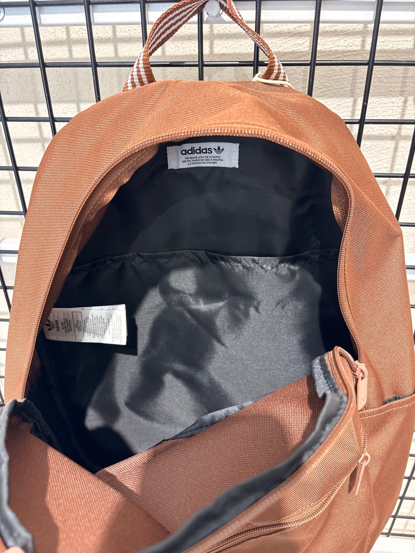 Zaino Adidas adicolor marrone