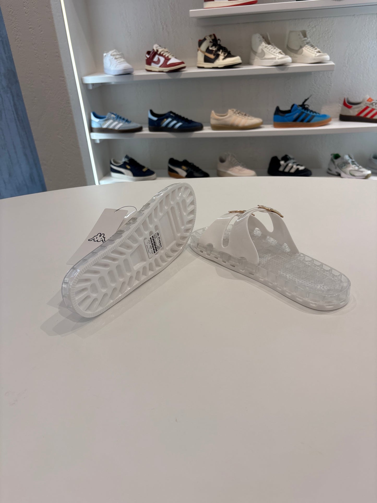 Ciabatta Kappa mood sensi bianco lucido