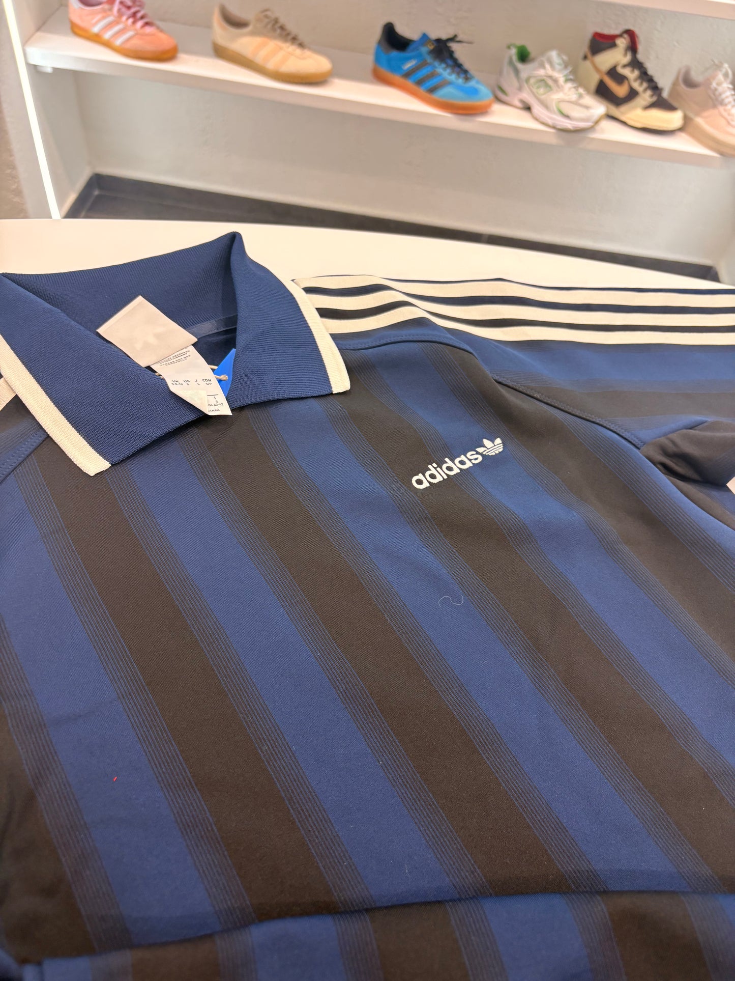 Vestito di maglina Adidas FOOTIE BLUE
