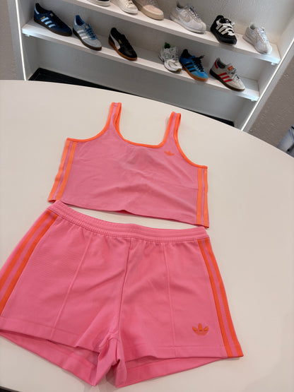 Coordinato Adidas canotta pink/orange