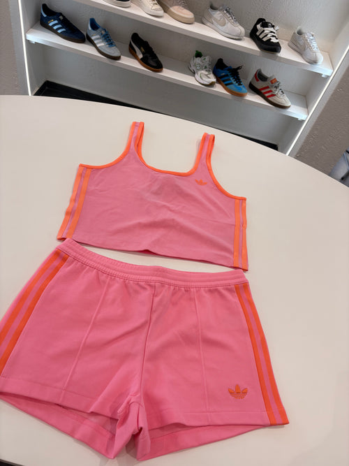 Coordinato Adidas canotta pink/orange