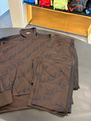 Tuta monogram firebird Adidas brown