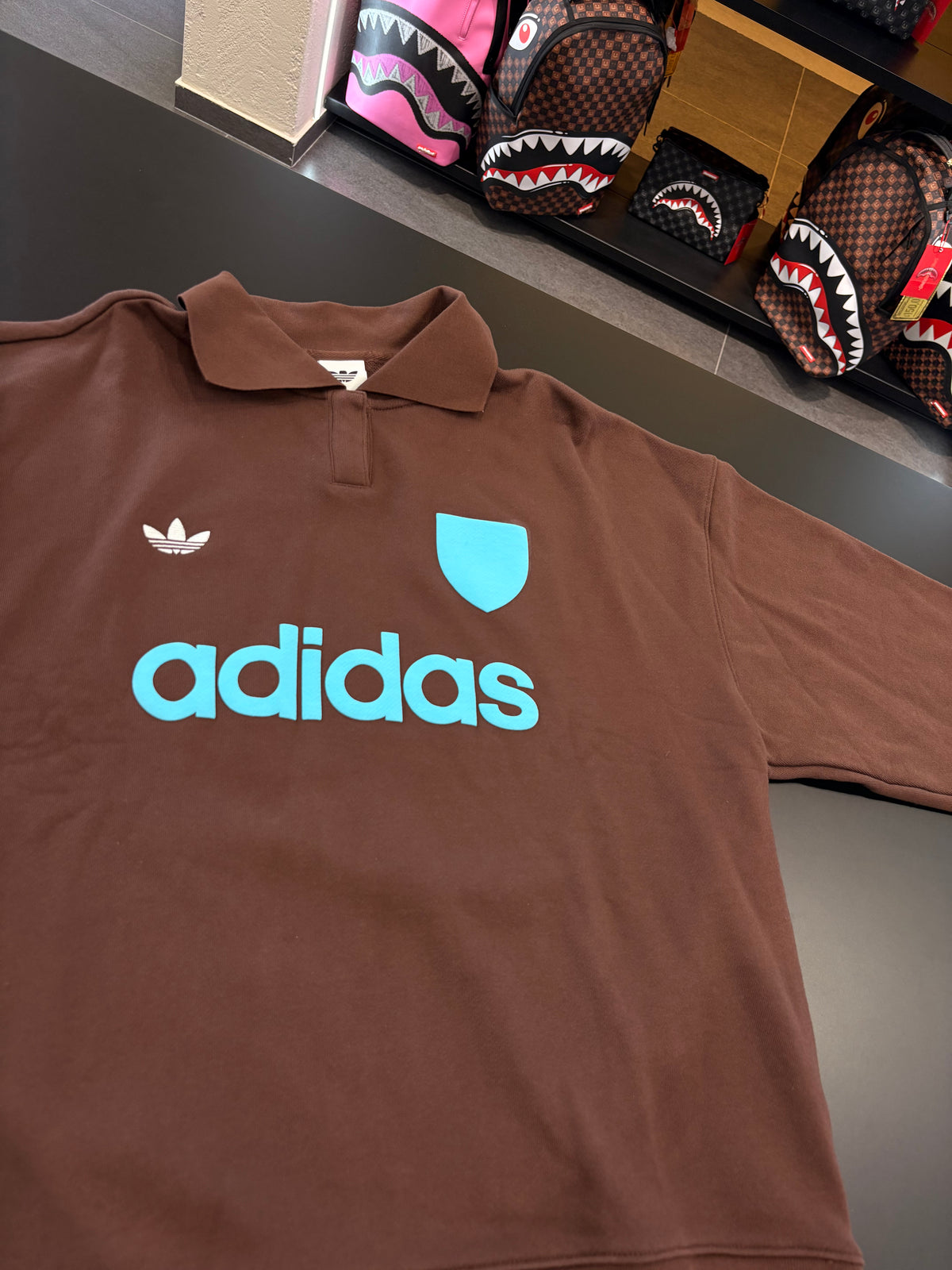 Polo Adidas Sky brown unisex