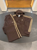 Tuta Adidas Spacer Baggy track brown/bronze