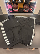 Tuta Adidas firebird woven black 3lines white