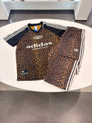 Coordinato adidas Leopard spalla 3lines black