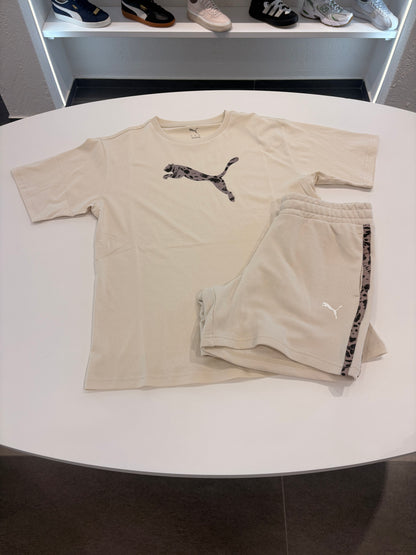 Coordinato Puma beige animalier