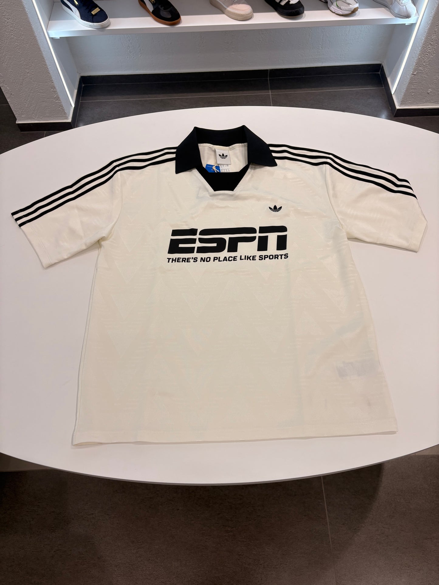 Polo Adidas oversize black white