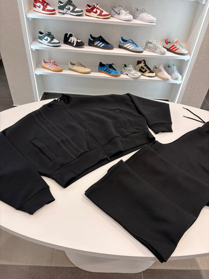 Tuta Adidas TOTAL black fondo largo