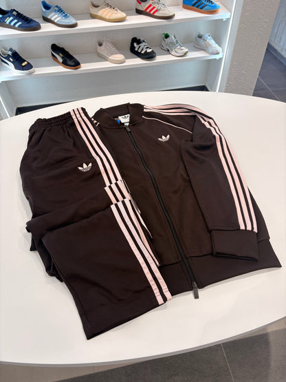 Tuta Adidas ORIGINALS brown/pink