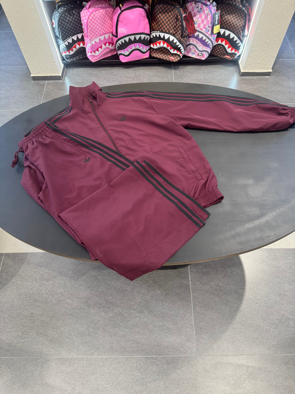 Tuta Adidas adilenium bordeaux