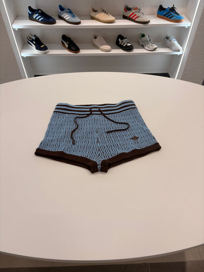 Shorts Adidas ORIGINALS in maglia blue brown
