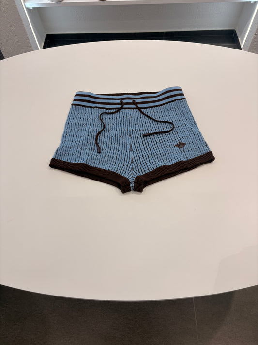 Shorts Adidas ORIGINALS in maglia blue brown