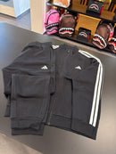Tuta Adidas felpata Nero