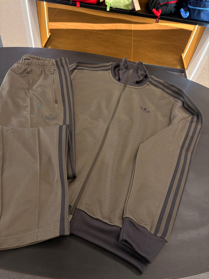 Tuta Adidas beckenbauer verde olive