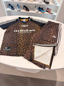 Coordinato adidas Leopard spalla 3lines black
