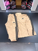 Tuta Adidas woven microfibra beige
