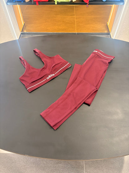CORDSET tracktop leggings bordeaux