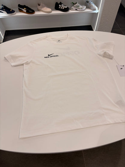 T-shirt Nike official white