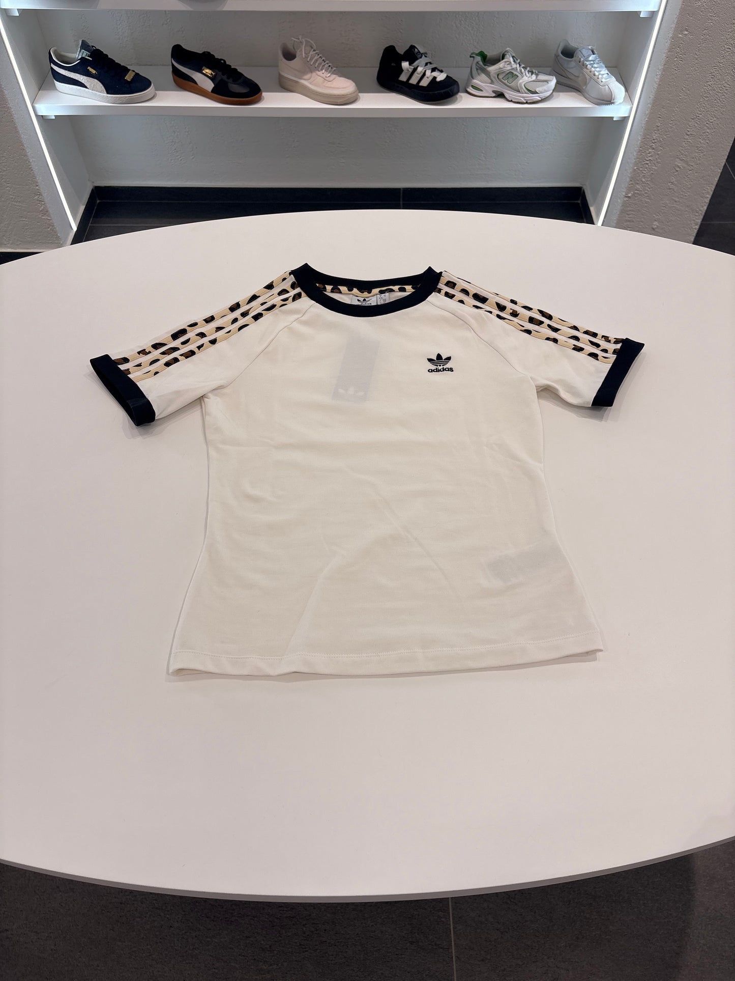 T-shirt Adidas 3 stripes animalier