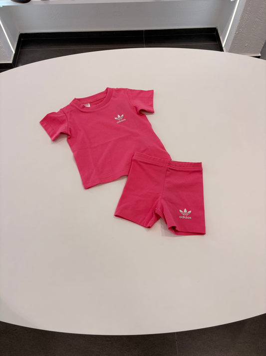 CORDSET Adidas baby pink