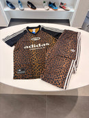 Coordinato adidas Leopard spalla 3lines black