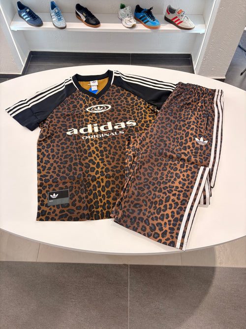 Coordinato adidas Leopard spalla 3lines black