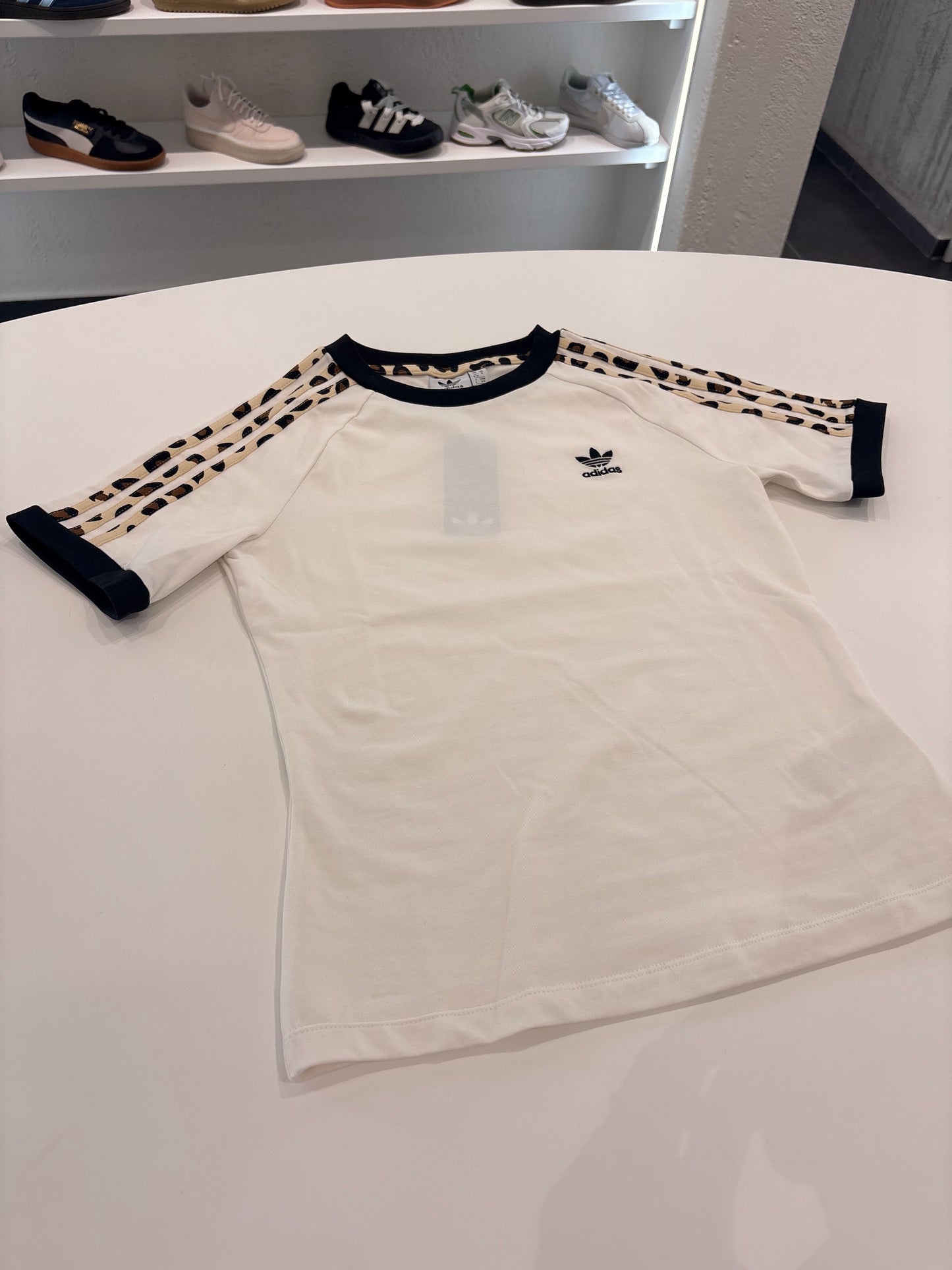 T-shirt Adidas 3 stripes animalier
