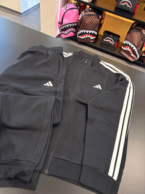 Tuta Adidas felpata Nero