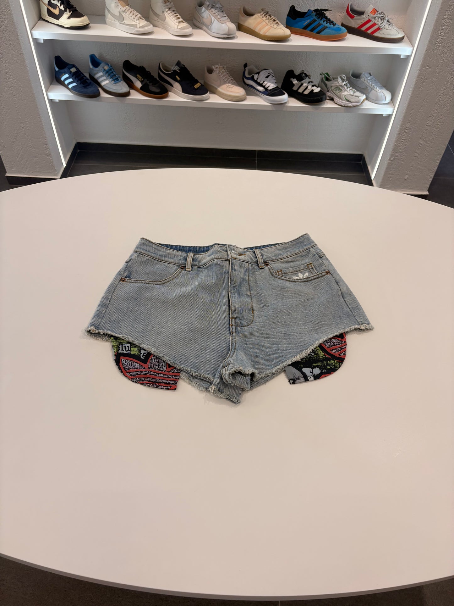 Shorts in jeans Adidas X jeremy scott