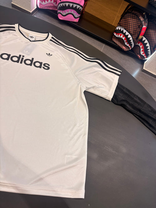 T-shirt Adidas manica merletto
