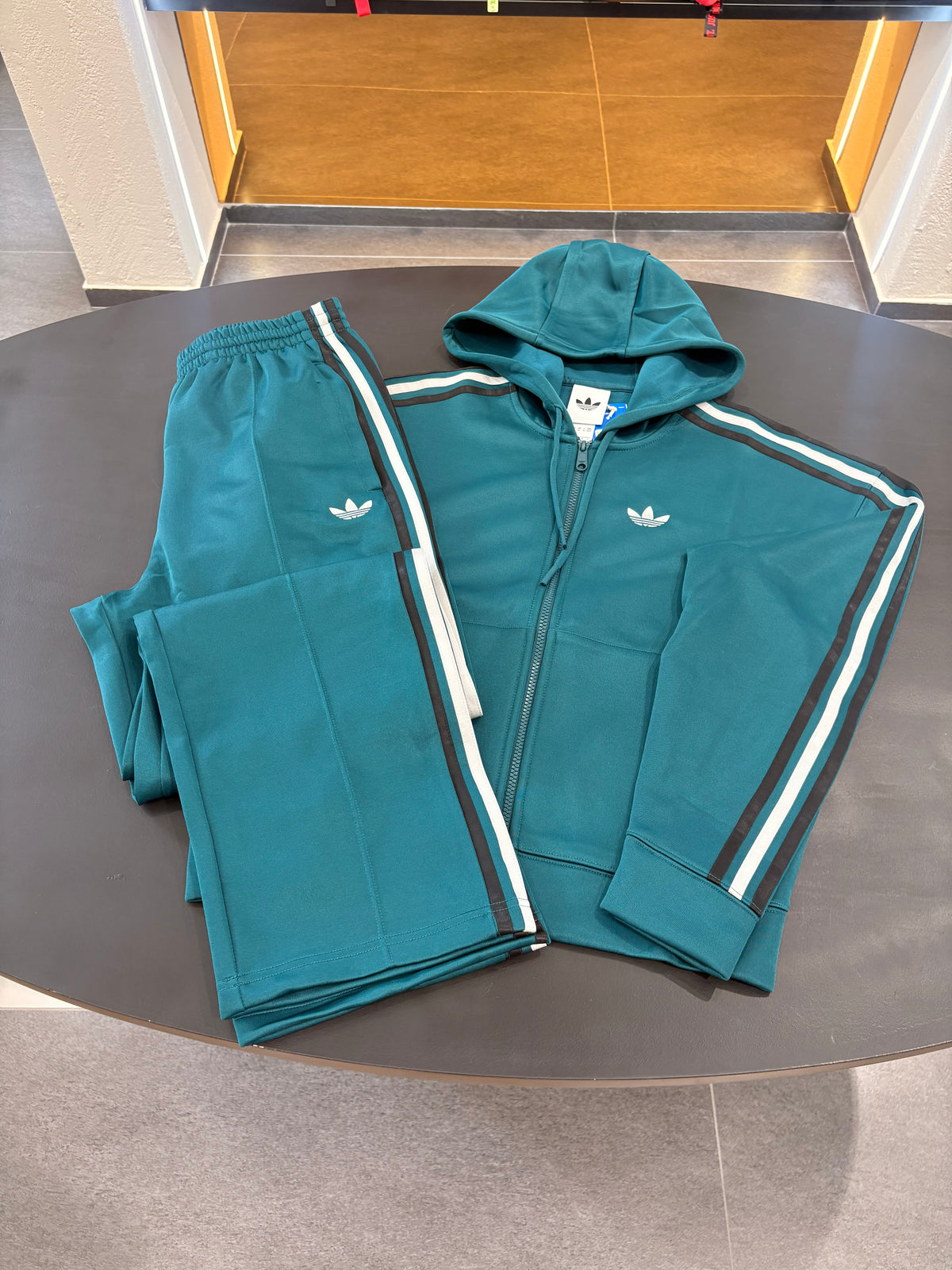 Tuta Adidas Spacer Baggy track Green/black