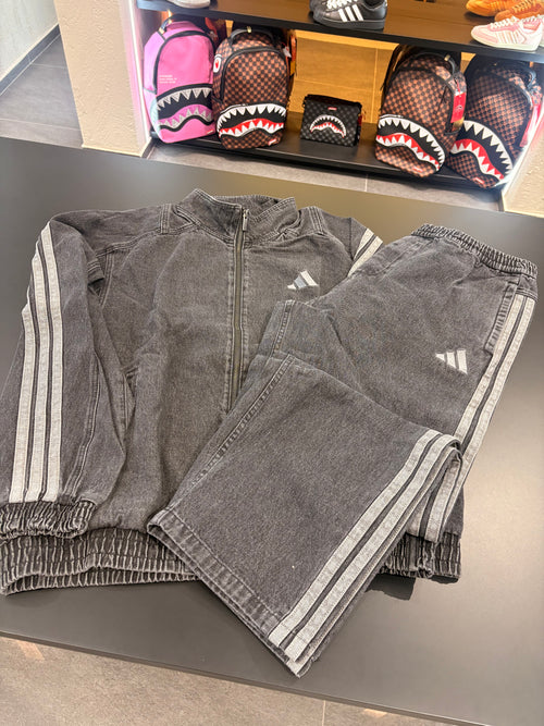 Tuta Adidas in denim black
