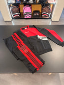 Coordinato adidas 3stripes botton the brand black