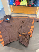 Tuta Adidas firebird woven brown/bronze 3lines tex