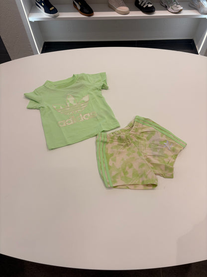 Coordinato baby Adidas verde