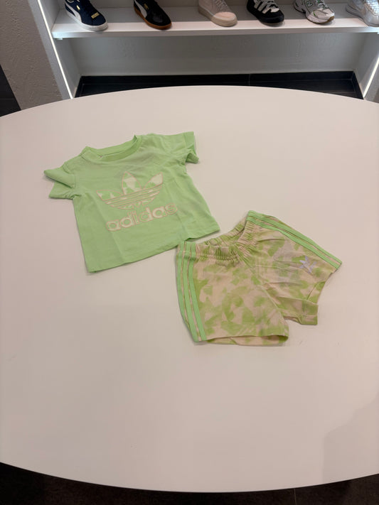Coordinato baby Adidas verde