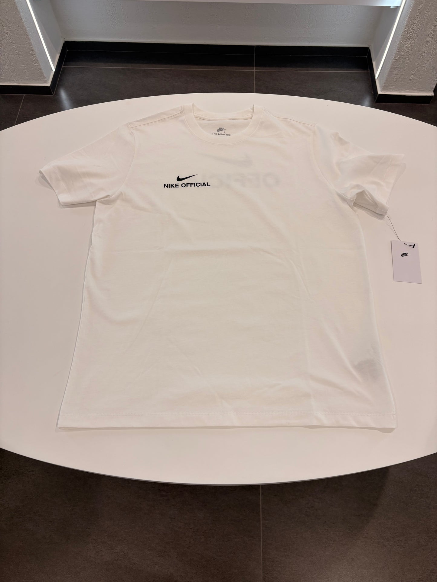 T-shirt Nike official white