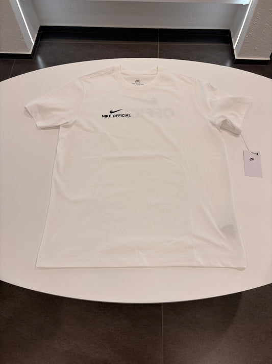 T-shirt Nike official white