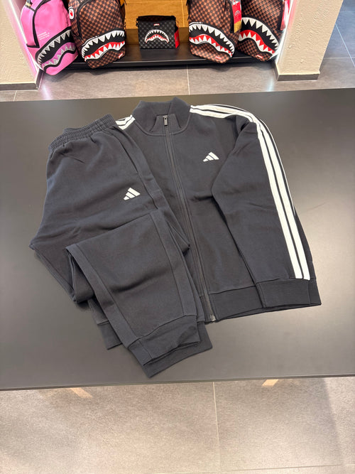Tuta Adidas felpata Nero