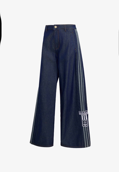 Pant jeans Adidas wide leg indigo/denim