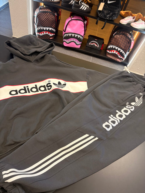 Tuta Adidas New York style cappuccio grey