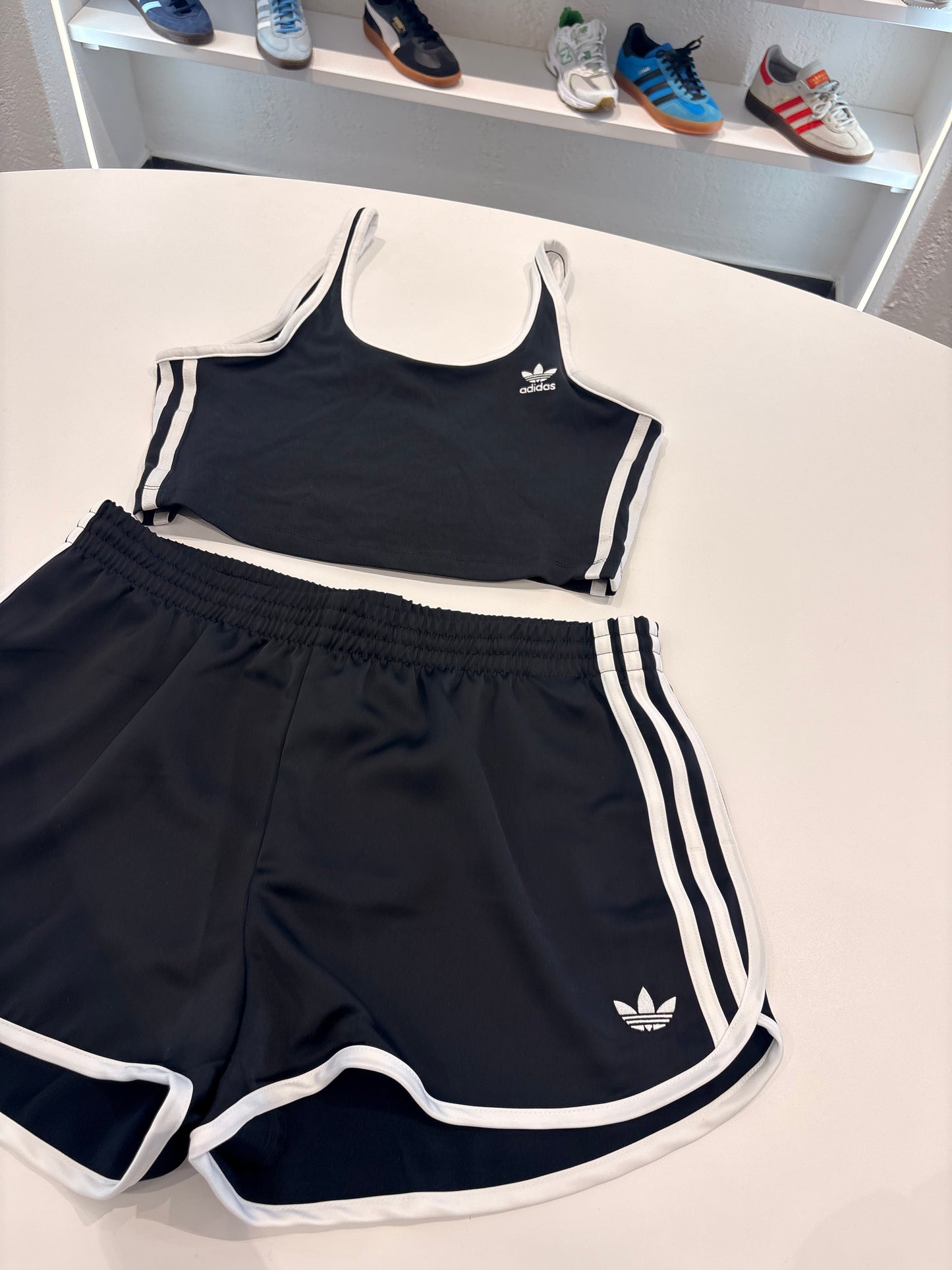 Coordinato Adidas canotta total black