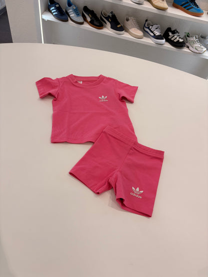 CORDSET Adidas baby pink