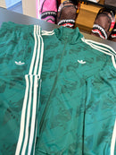 Tuta monogram firebird Adidas Green