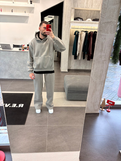 Tuta Unisex Grigio topo