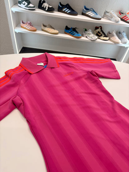 Vestito di maglina Adidas FOOTIE FUCSIA